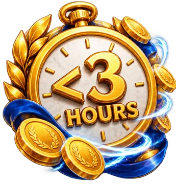 Under 3 hours stopwatch badge